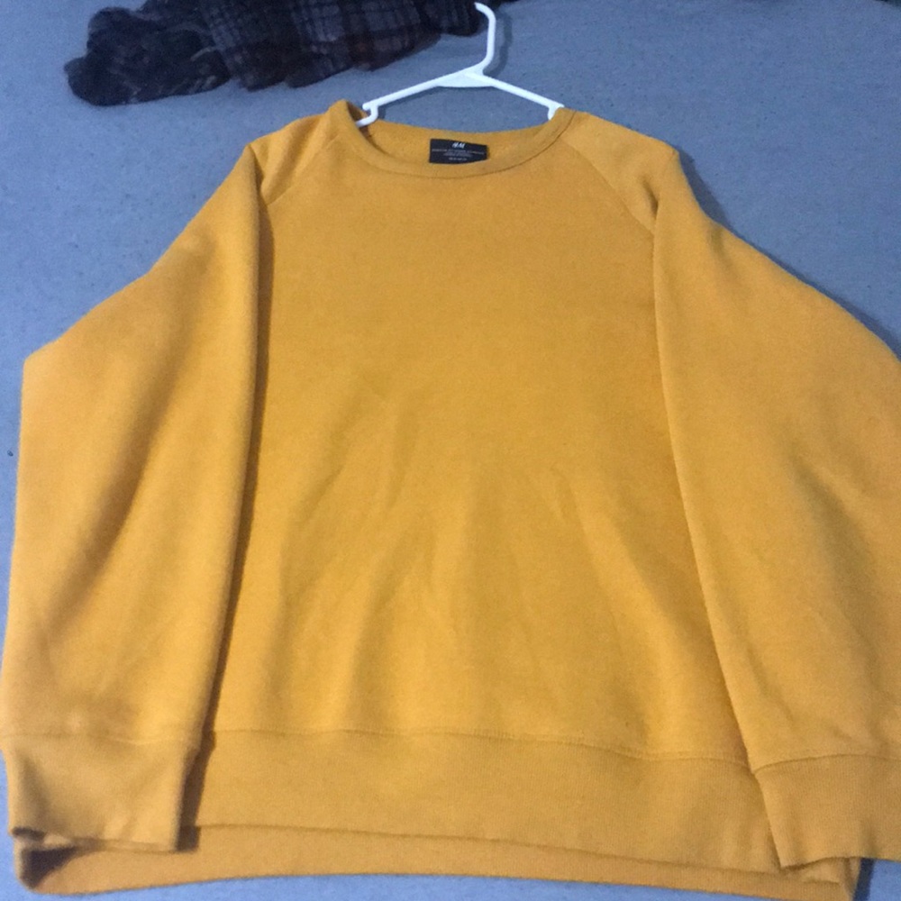 Yellow sweater
